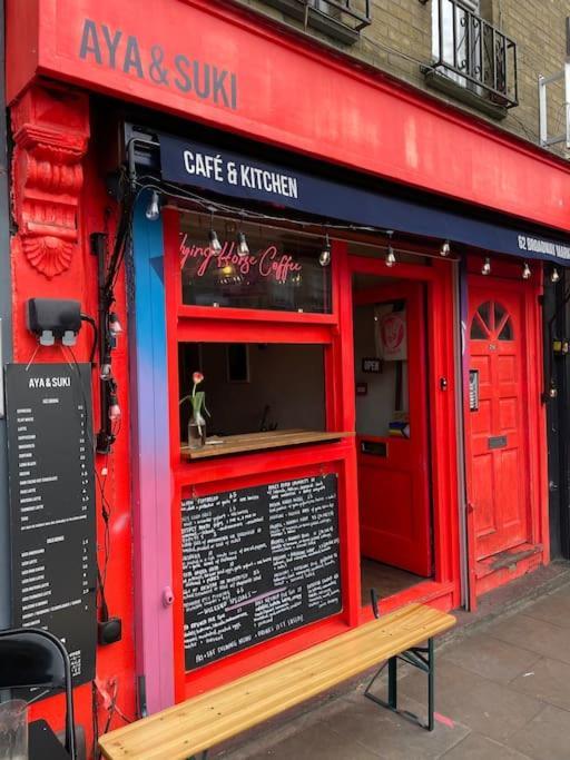 Cool Dalston Studio With Balcony And Gym Daire Londra Dış mekan fotoğraf