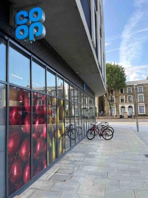 Cool Dalston Studio With Balcony And Gym Daire Londra Dış mekan fotoğraf